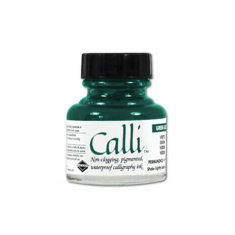 Tusz akrylowy do kaligrafii Daler-Rowney Calligraphy 29,5ml Zielony